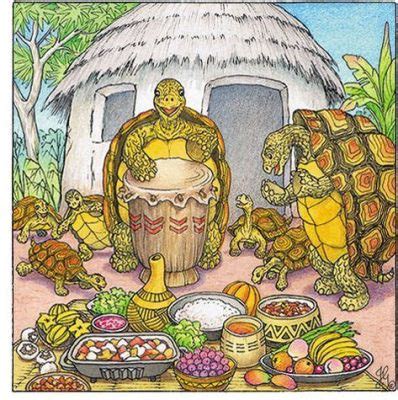  Queen Idia and the Talking Tortoise: 解讀尼日利亞古老神話中的智慧與狡詐